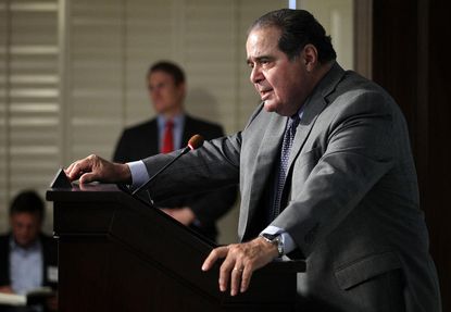 Justice Scalia: 'Perhaps you should revolt' if taxes get too high