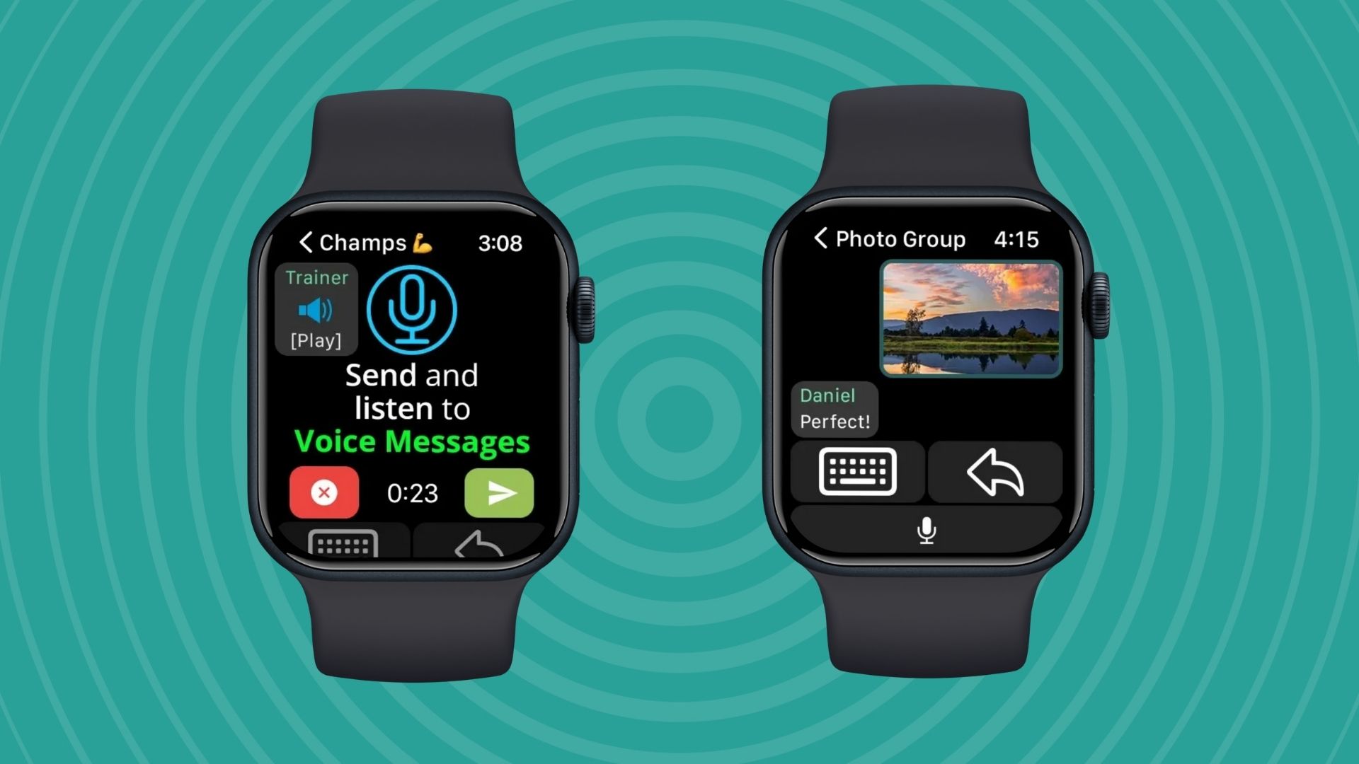 watchchat 2 on Apple watch