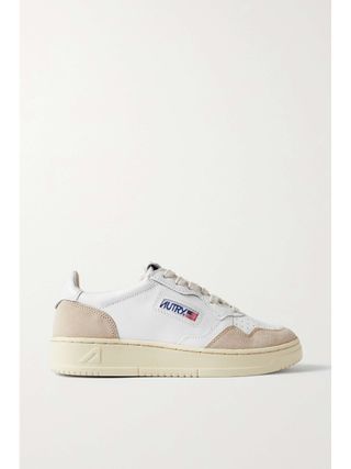 Medalist Low Leather and Suede Sneakers