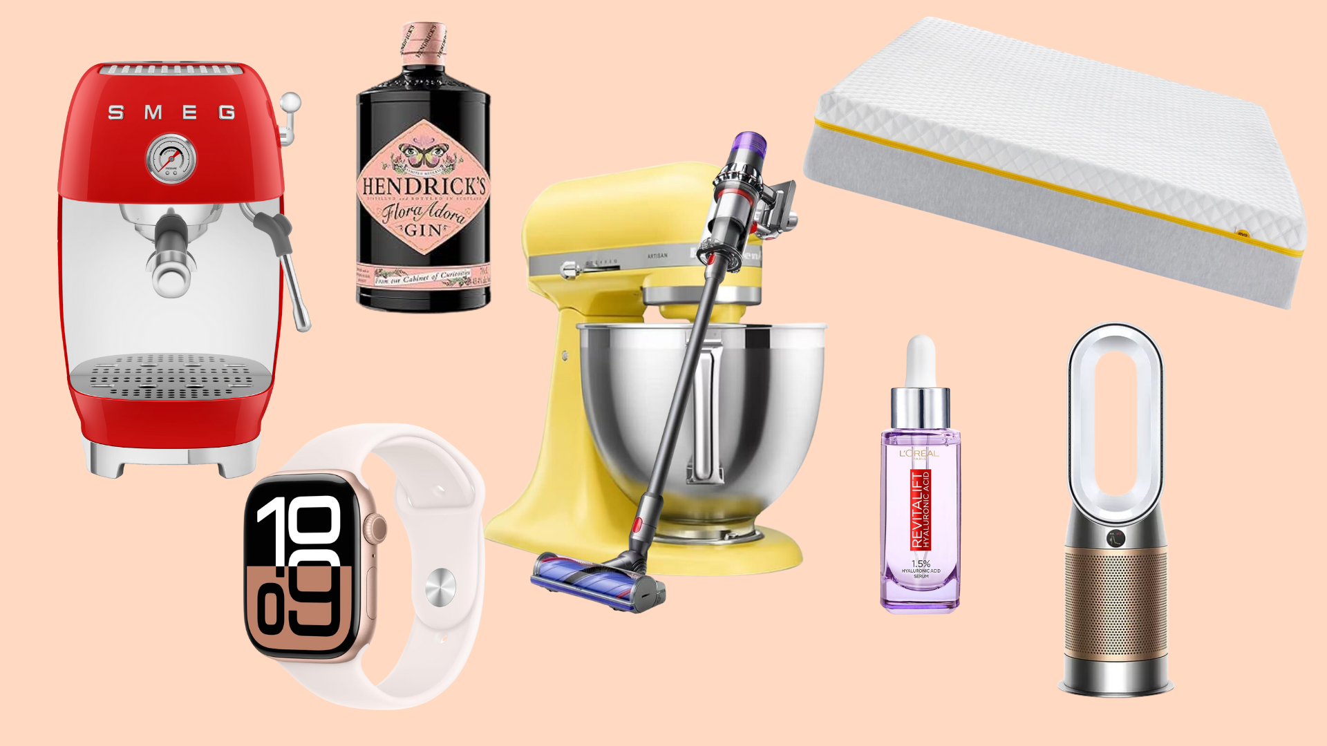 A collage of items on sale for Amazon Prime Big Deal Days in 2025