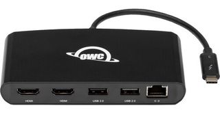 OWC Thunderbolt 3 Mini Dock, one of the best docks for MacBook Pro