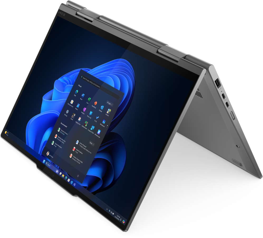 Lenovo ThinkPad X1 2-in-1 Gen 10 converted to a tablet form factor