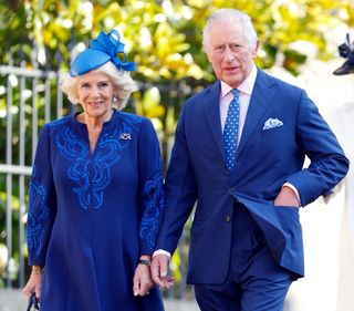 Queen Camilla told passers by the King was 'fine' after news of his condition was announced
