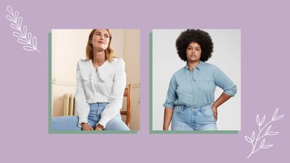 Retailers selling the best shirts for women include Boden and GAP