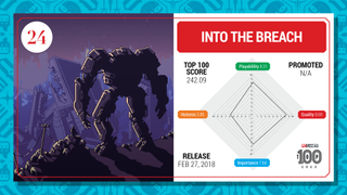 Into the Breach top 100 card (2023)