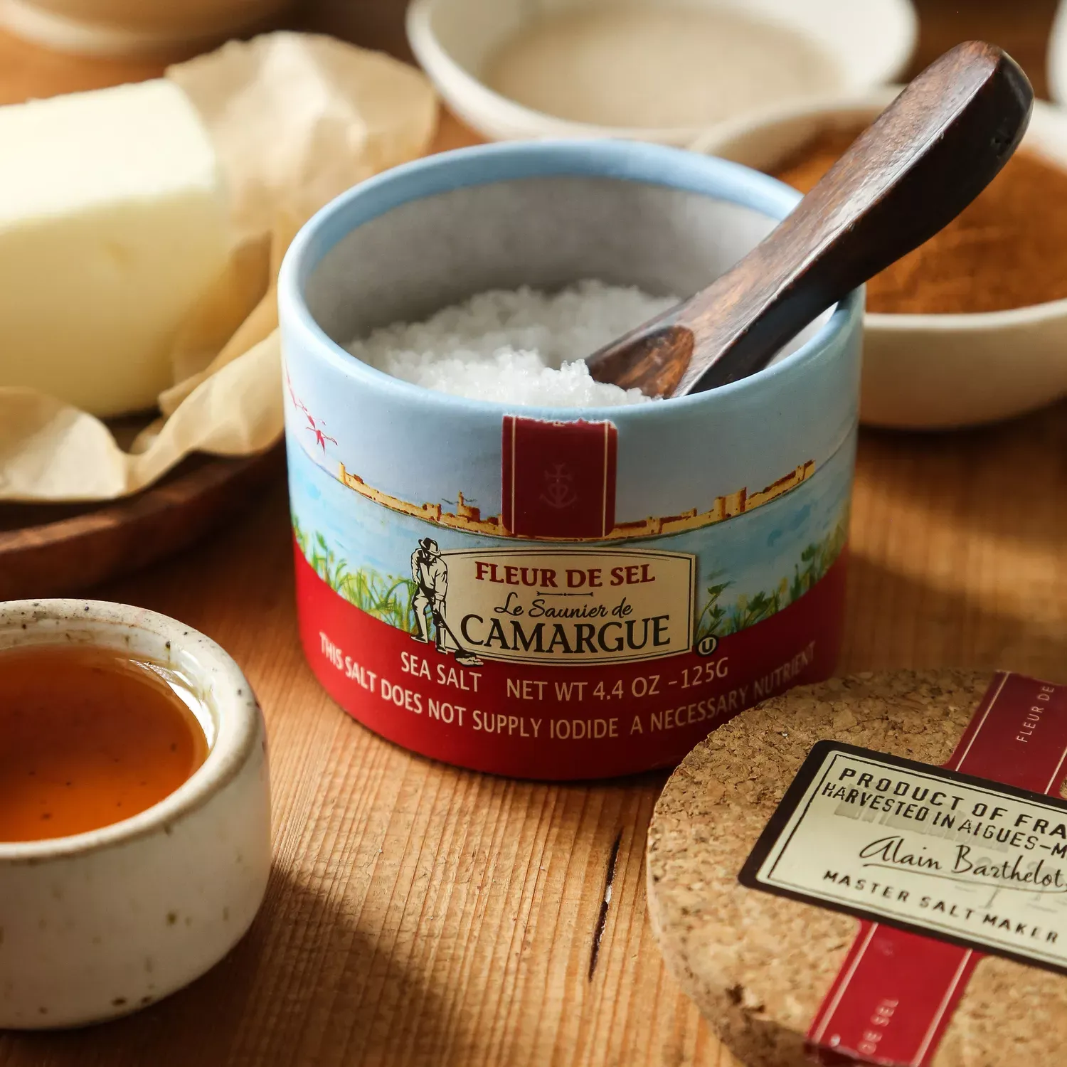 Le Saunier De Camargue Fleur De Sel, 4.4 Oz.