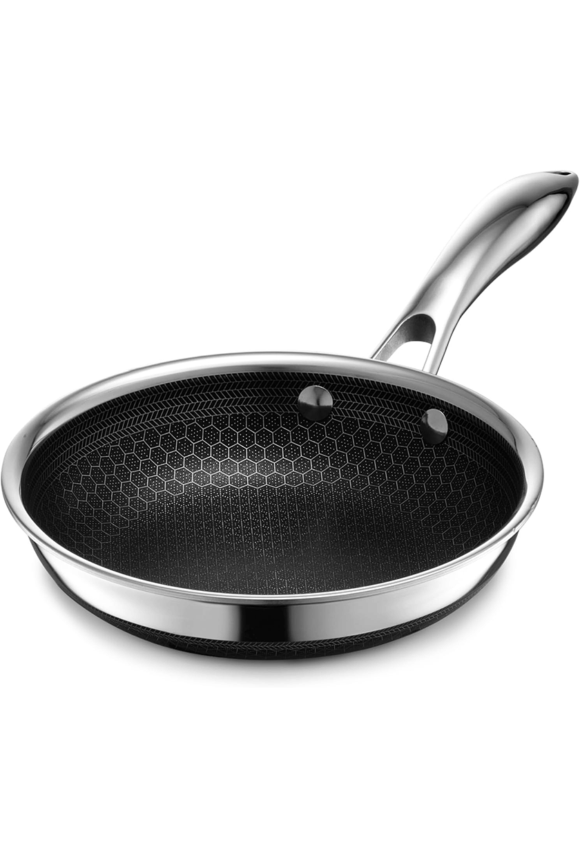 HexClad 12 Inch Hybrid Nonstick Frying Pan.