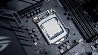 The Intel Core i9-9900K (Image Credit: TechRadar)