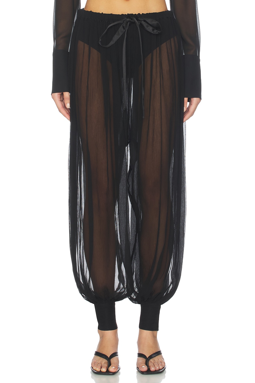 Transparent Balloon Pants