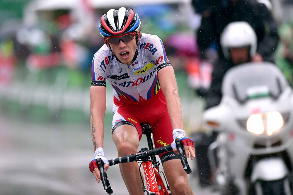 Ilnur Zakarin (Katusha) finished second on the day