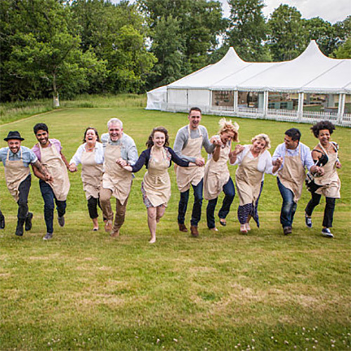 grass ground with group of human