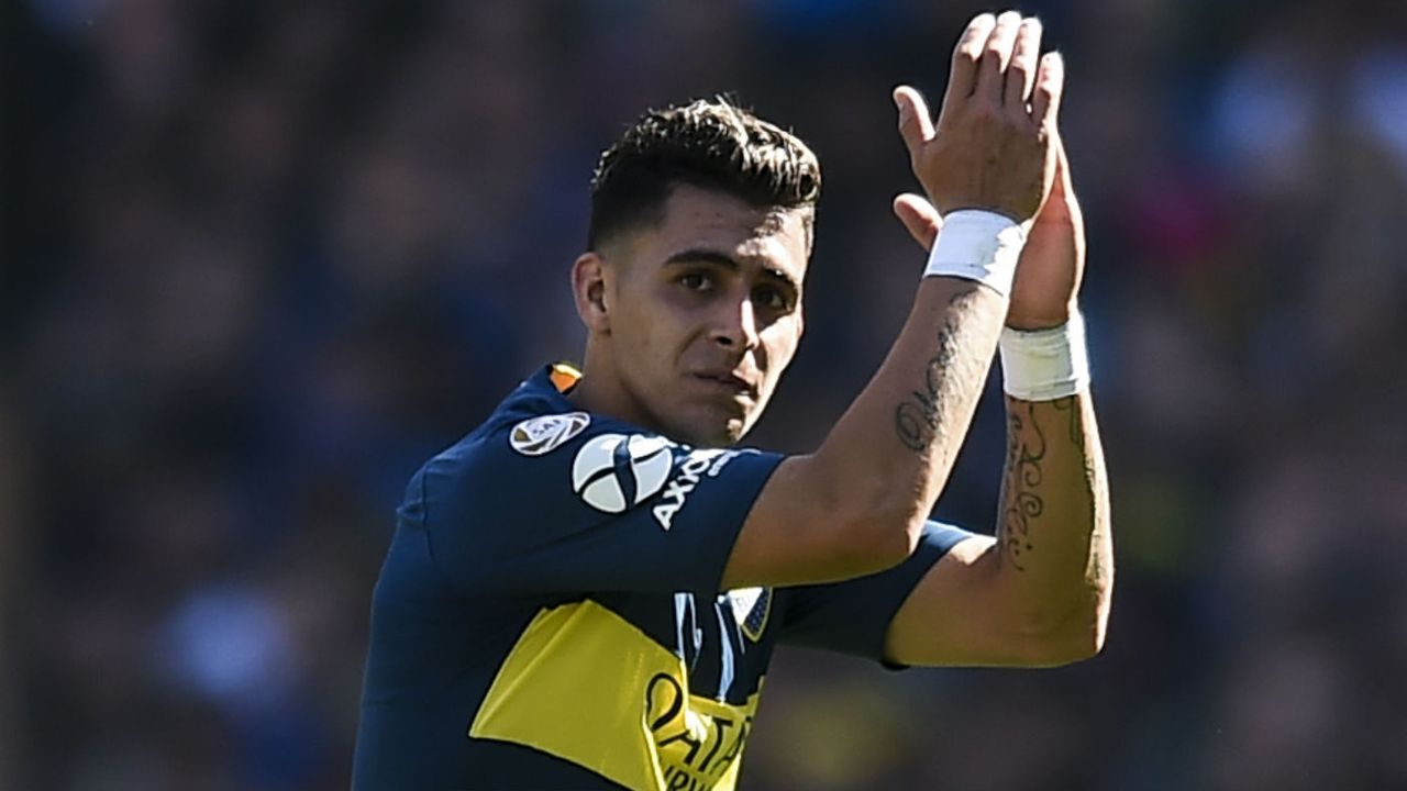 Boca Juniors winger Cristian Pavon plays international football for Argentina