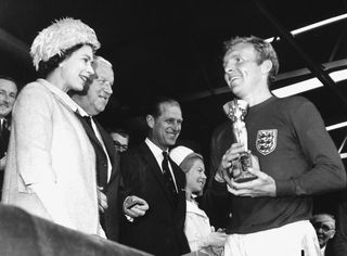 Prince Philip at the 1966 World Cup Final