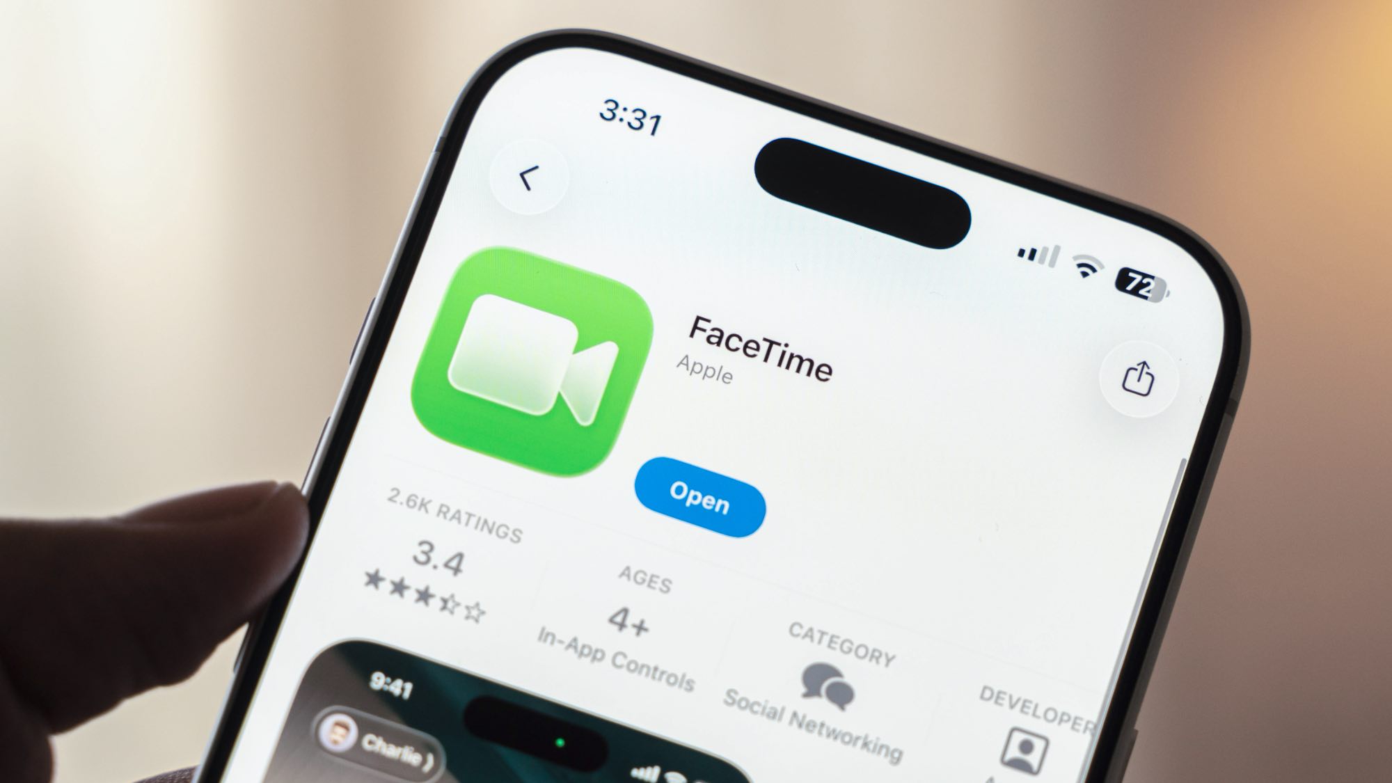 اپلیکیشن FaceTime در آیفون