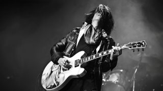 The Joe Perry Project live on stage at the Brighton Centre on April 11, 2010. 