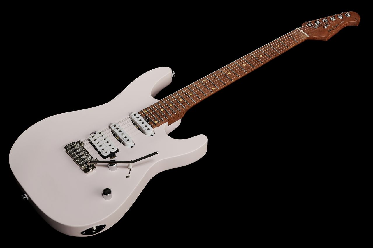 Harley Benton Fusion-III HSS Roasted Shell Pink