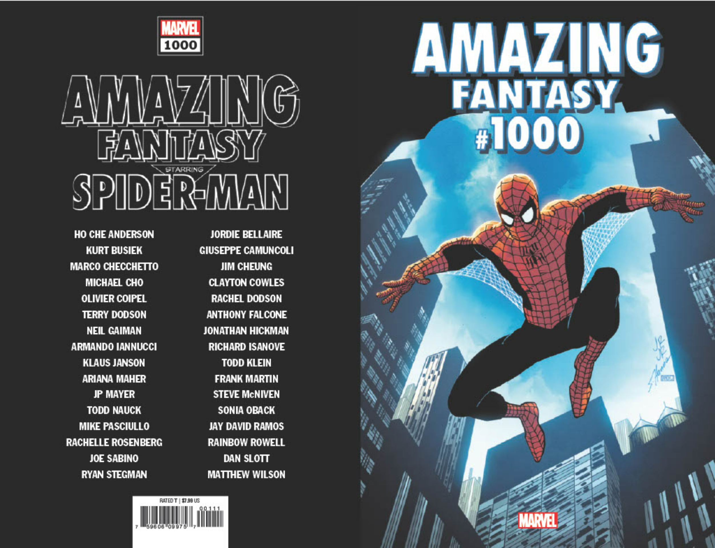 Amazing Fantasy #1000 page