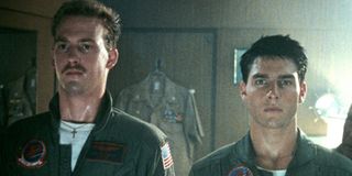 Anthony Edwards and Tom Cruise in the original Top Gun