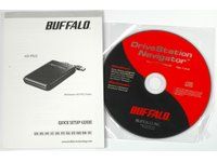 The CD contains the backup software, formatting tools and a setup program.