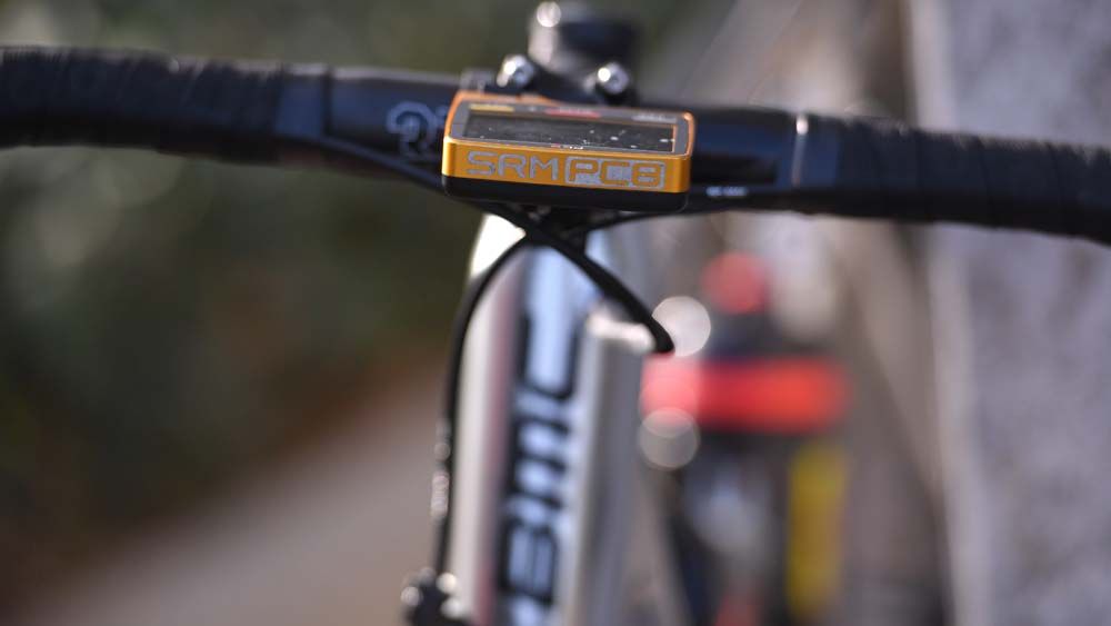 Greg Van Avermaet gets a Gold SRM PC8 power metre