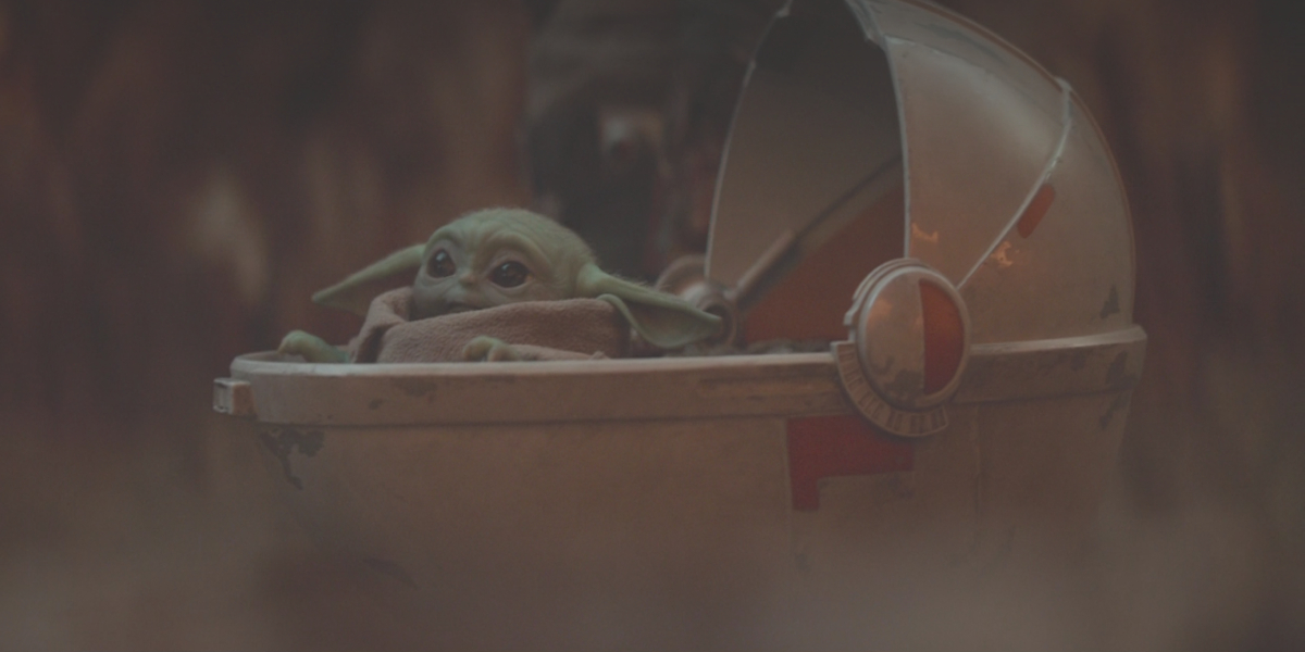 Baby Yoda in The Mandalorian