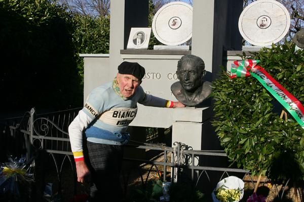 Coppi's contemporary Valeriano Falsini pays tribute