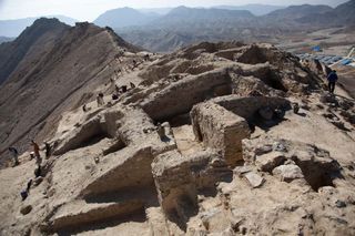 Mes Aynak is located about 25 miles (40 km) east of Kabul and contains an ancient Buddhist monastic complex.