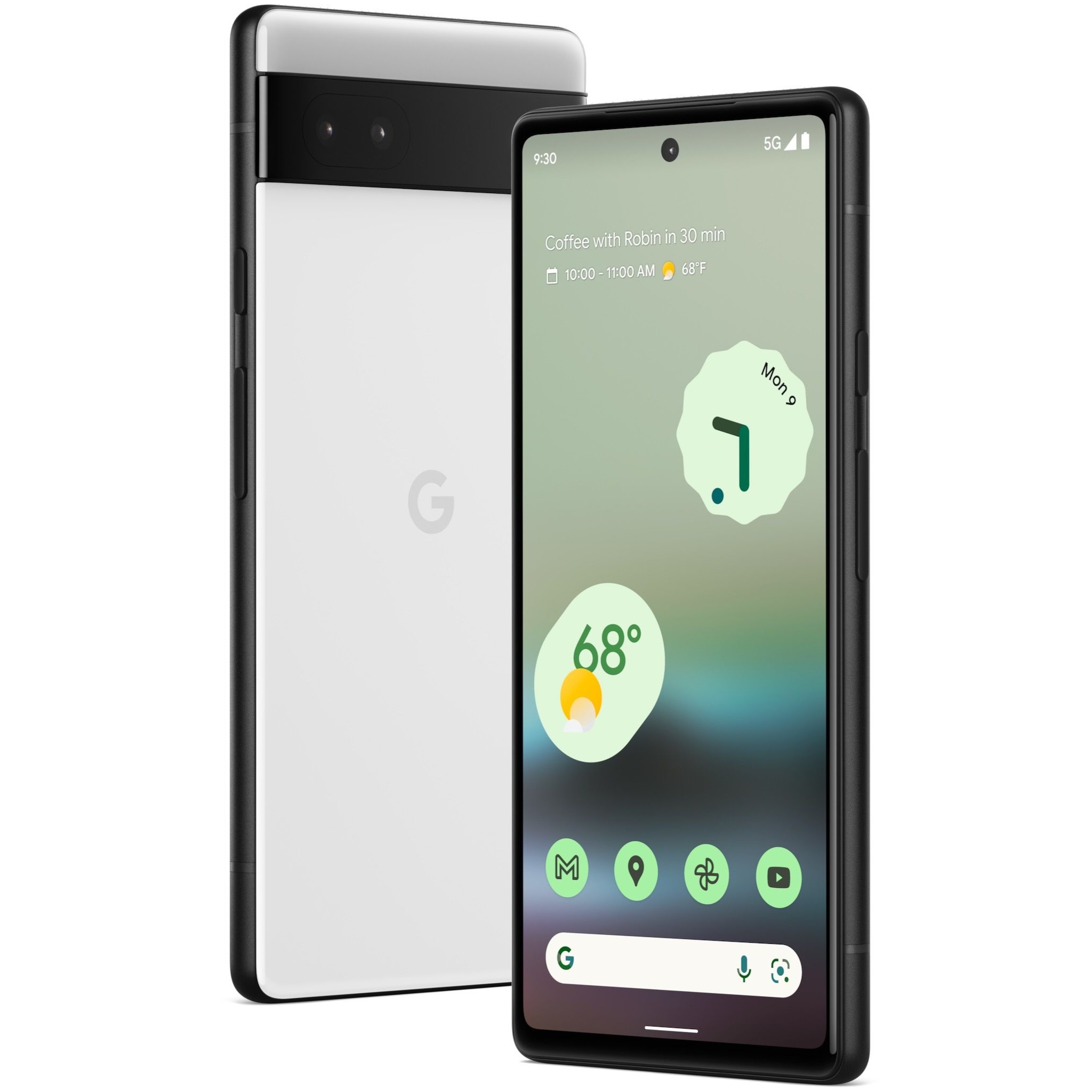 Google Pixel 6a em giz