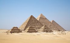 The pyramids of Giza in Egypt