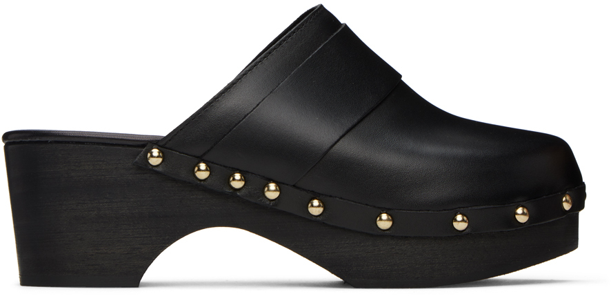 Black Bibi Clogs