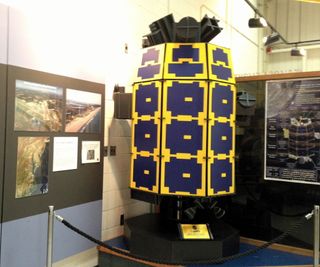 Full-Size Model of NASA's Lunar Atmosphere and Dust Environment Explorer 