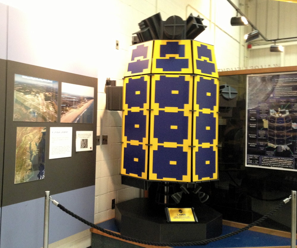 Full-Size Model of NASA&#039;s Lunar Atmosphere and Dust Environment Explorer 