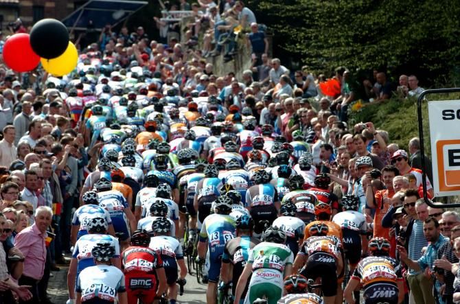 The final few hundred metres are the toughest on the Mur de Huy