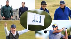 Image of celebrities in the field for the Alfred Dunhill Links Championship