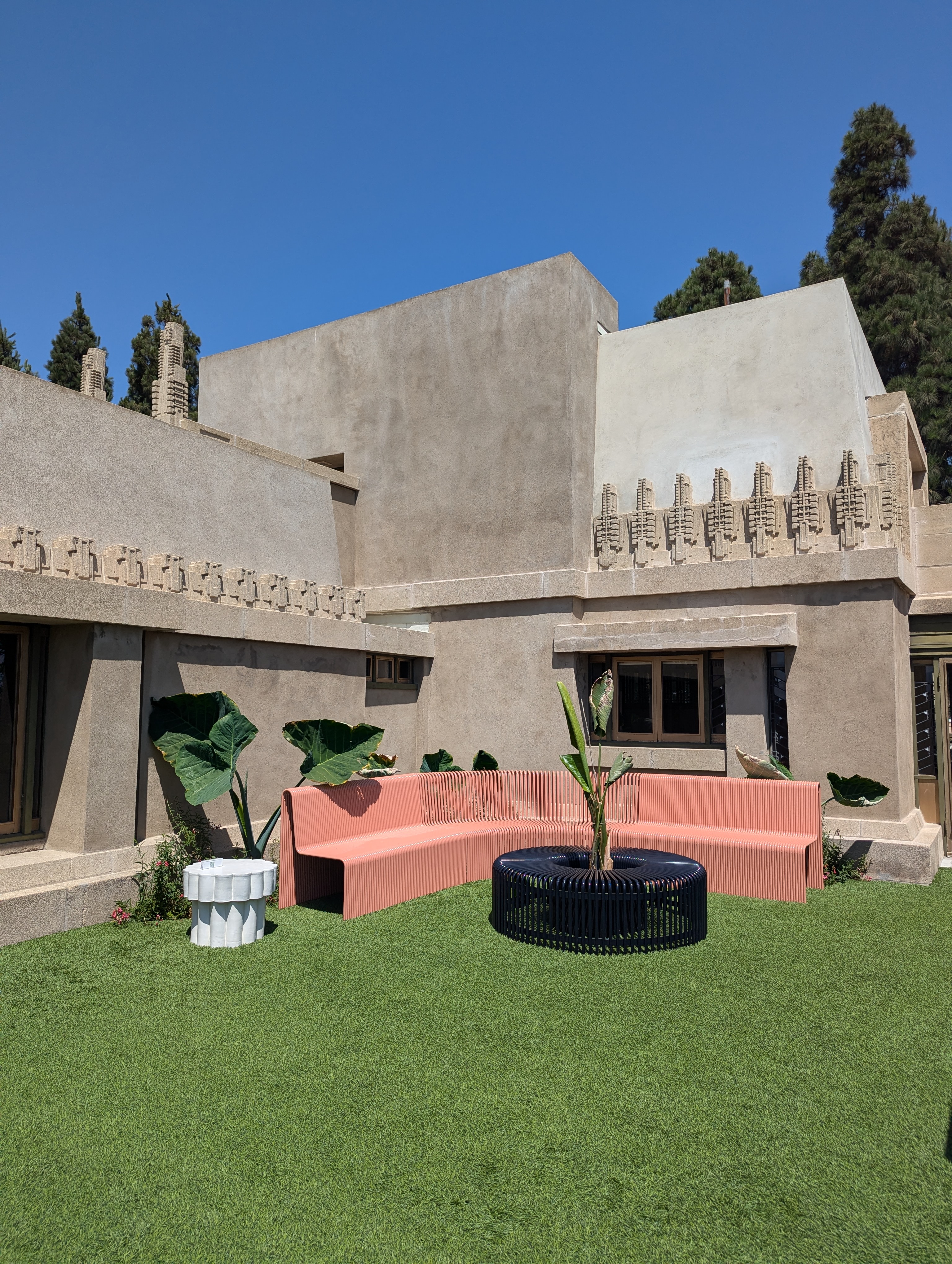 Courtesy of Cultural Affairs Department/ Hollyhock House/ Frank Lloyd Wright