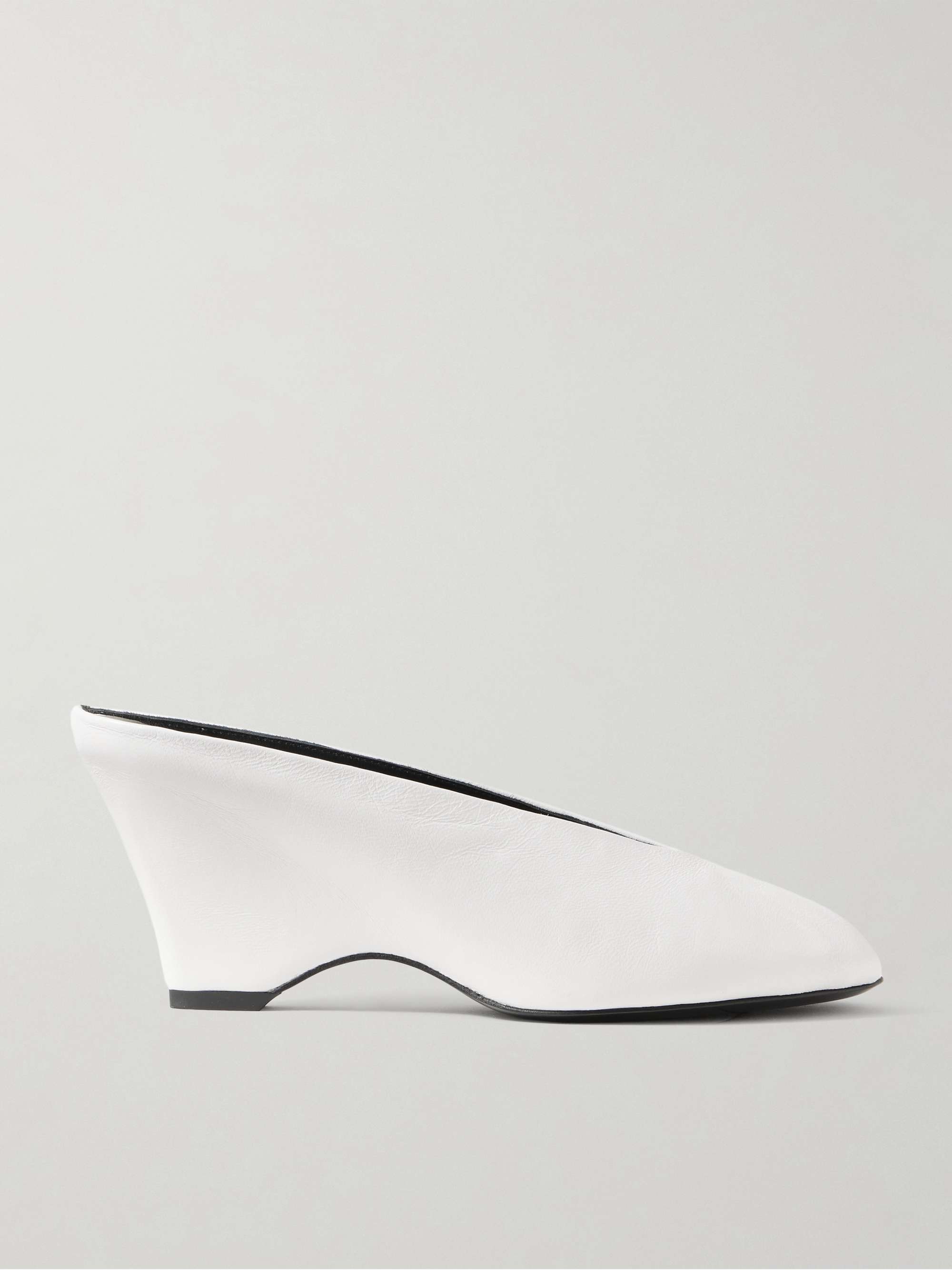 Cloak Leather Mules
