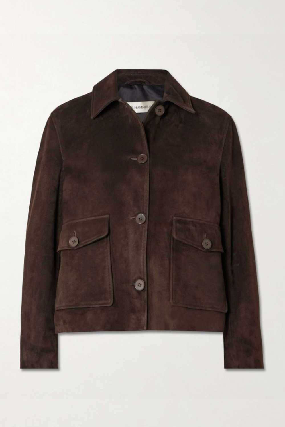 NOUR HAMMOUR, Louise Suede Jacket