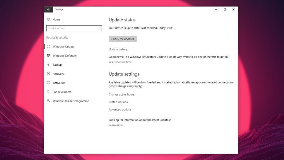 How To Download And Install The Windows 10 Creators Update Right Now