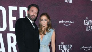JLo and Ben Affleck at the premiere of The Tender Bar