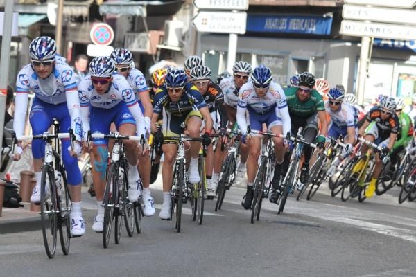 The racing was aggressive
