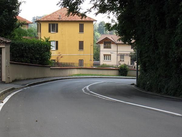 A look down one of Montello's turns.