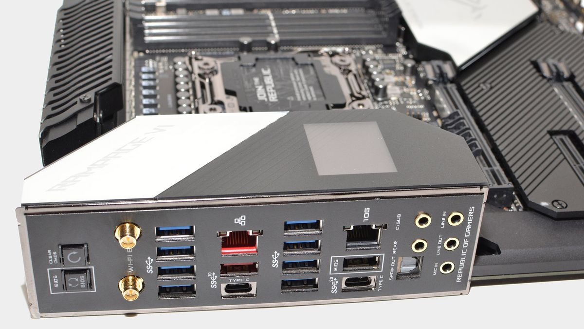 Core i9-10980XE CPU and motherboard