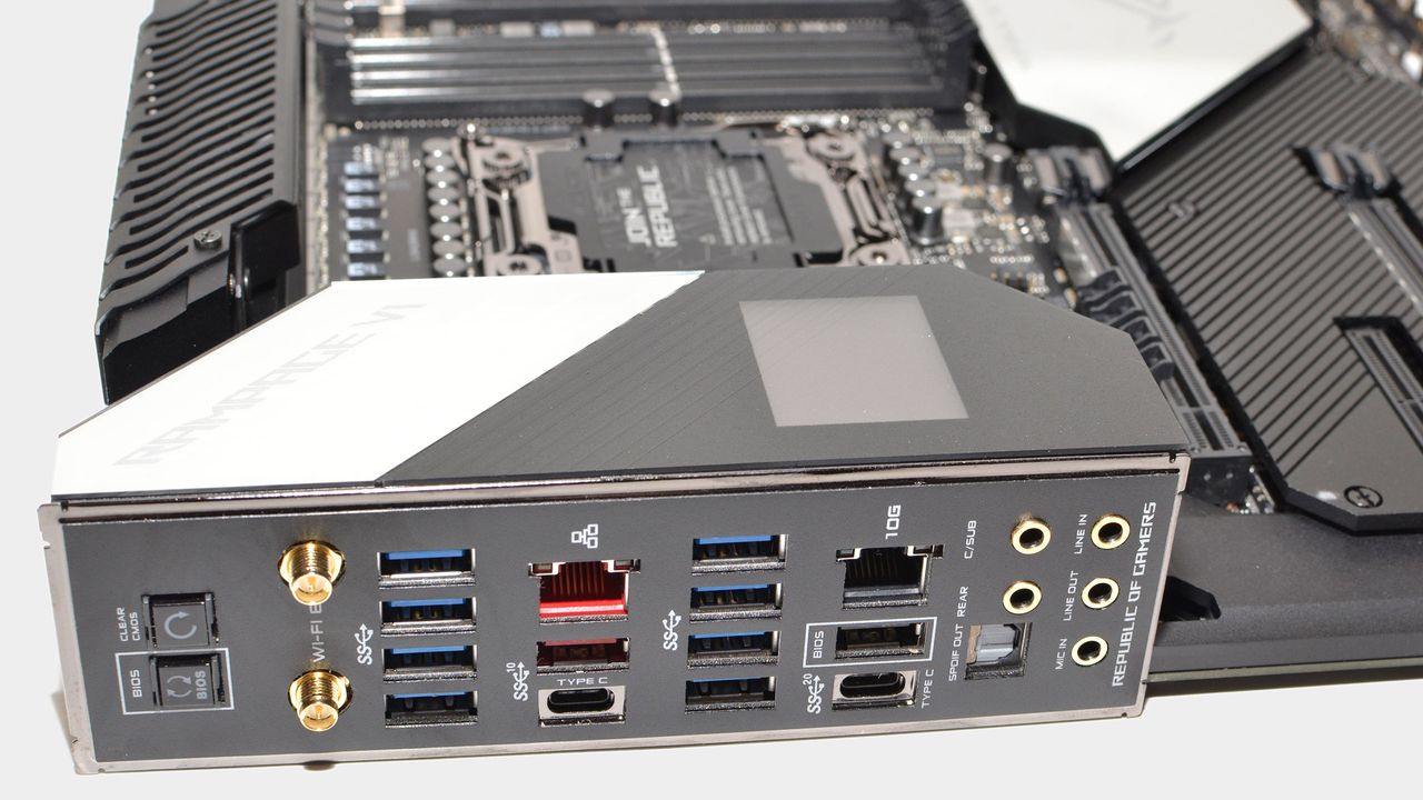 Core i9-10980XE CPU and motherboard
