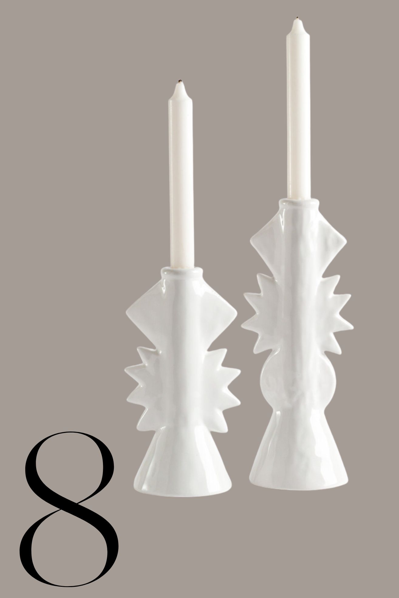 LA REDOUTE INTERIEURS, Hamara Ceramic Candlestick