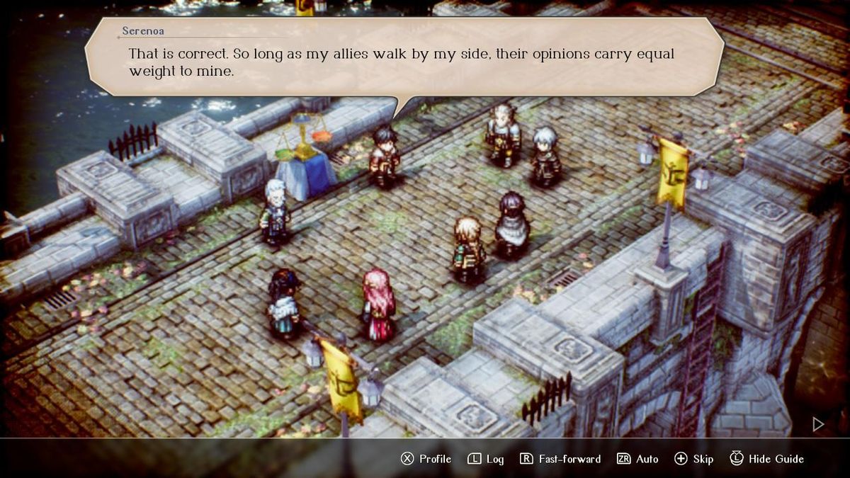 Triangle Strategy paths guide: All possible storylines and endings | iMore - Triangle Strategy How To Get Silver
