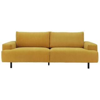 Yellow Habitat sofa