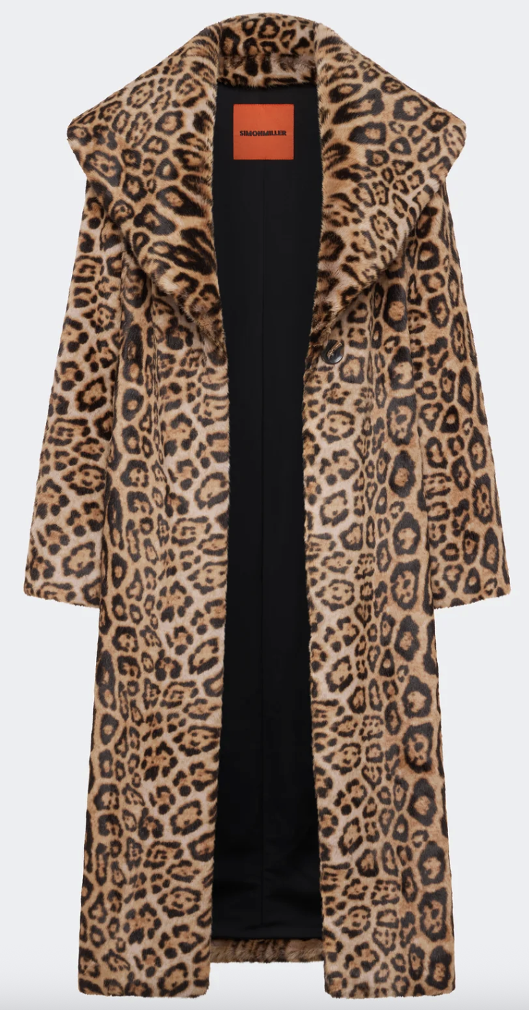 Simon Miller, jones leopard wrap coat