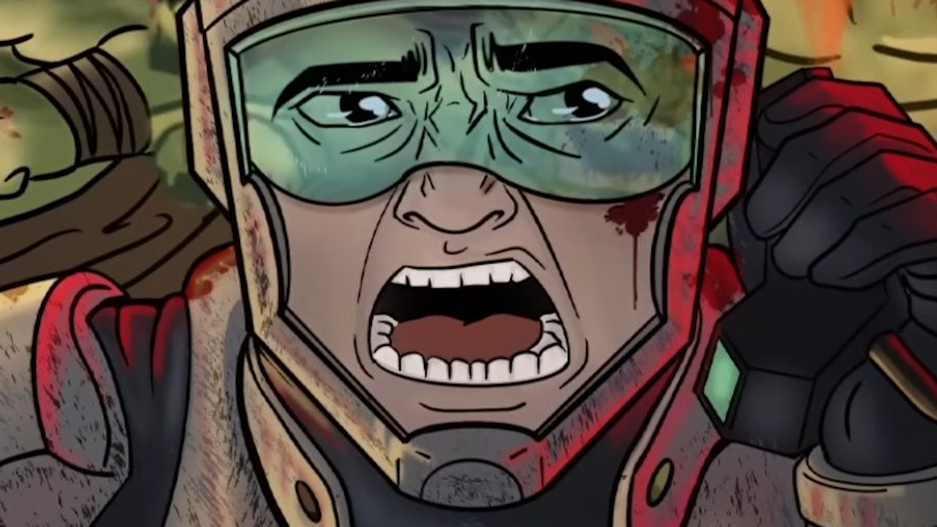 Sir, We Have an Orc Problem soldier screaming