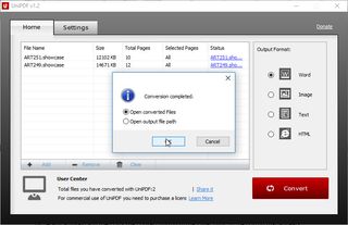 8 Click and convert to Word format