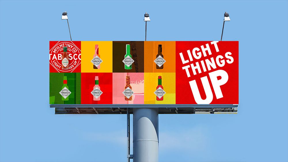 New Tabasco sauce branding